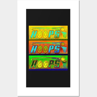 Hoops pop art Posters and Art